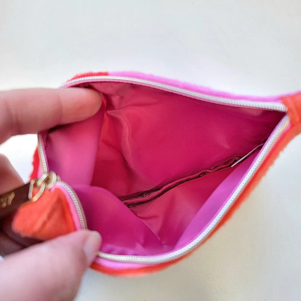 🦋 3 for $10 ~ IPSY Glam Bag December 2022‎ Design Mini Purse Pouch Soft Velvet